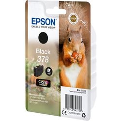 Ink cartridge epson 378 original photo black