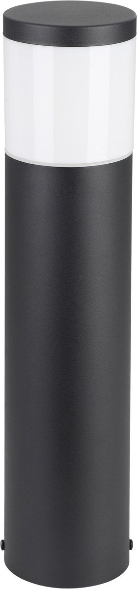Eglo connect.z basalgo-z smart sokkellamp buiten- e27 - 45 cm - zwart|wit - instelbaar rgb wit licht - dimbaar - zigbee