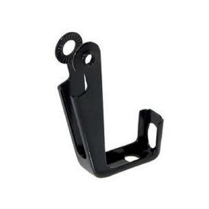 Gancio faro MTB Falkx, nero. basso profilo
