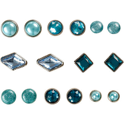 Chiodini decorativi Vivi Gade, misura 8-18 mm, blu, 16 pezzi 1 scatola
