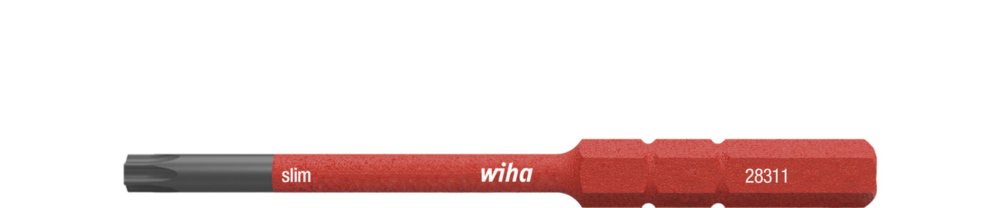 Cuchilla reversible Wiha | torx t 20 x 75 mm | aislado vde | 1 pieza - 35509 35509