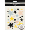 Creativ Company Rub-on Stickers Stars, 2 hojas