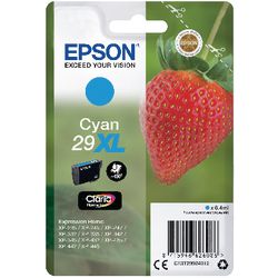 Cartucho de tinta epson c13t29924012 cian