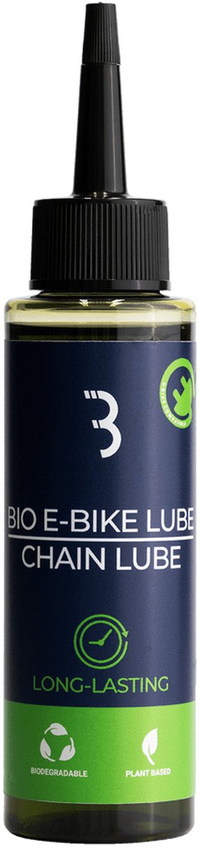 Lubricante para cadena de bicicleta bbb ciclismo - bioebikelube 100ml - aceite vegetal para cadena bicicleta eléctrica - todo clima - bch-202