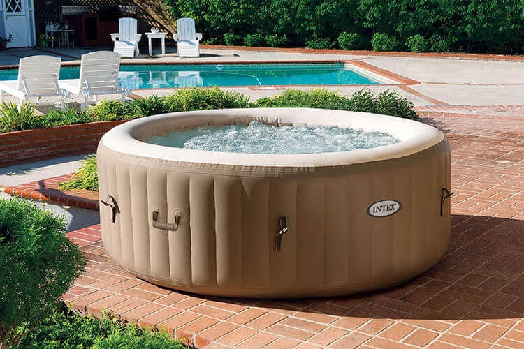 Intex Purpa Bubble Inflable Spa 4 Persoons