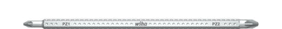 Wiha 28422 sistema di alberi intercambiabili 6 pozidriv pz1, pz2, 150 mm - 00632