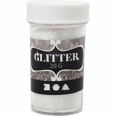 Creativ empresa purpurina, blanca, 20 gr 1 caja
