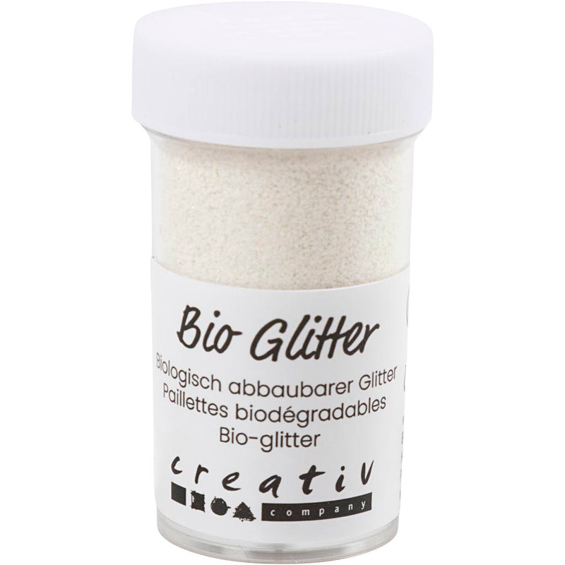 Creativ company bio sparkles, bianco, 27 ml 1 scatola