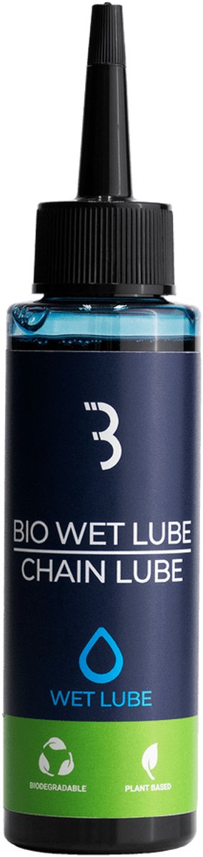 Lubrificante per catena di bicicletta Bbb - biowetlube 100ml - Olio per catena di bicicletta 100% biologico - per tutte le condizioni atmosferiche - bch-203