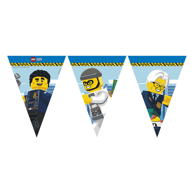 Linea bandiera di carta FSC LEGO CITY, 3MTR.