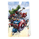 Globos paper party bags FSC Avengers Infinity Stones, 4st.