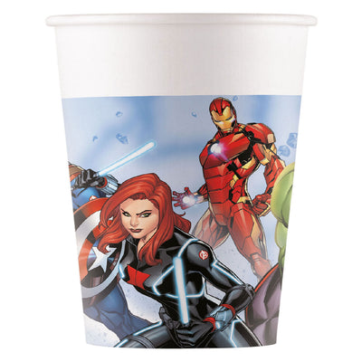 Cuppe di carta Globos FSC Avengers Infinity Stones, 8 °.