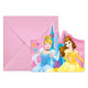 Invitations and envelopes FSC Disney Prinse Live Your Story, 6st.