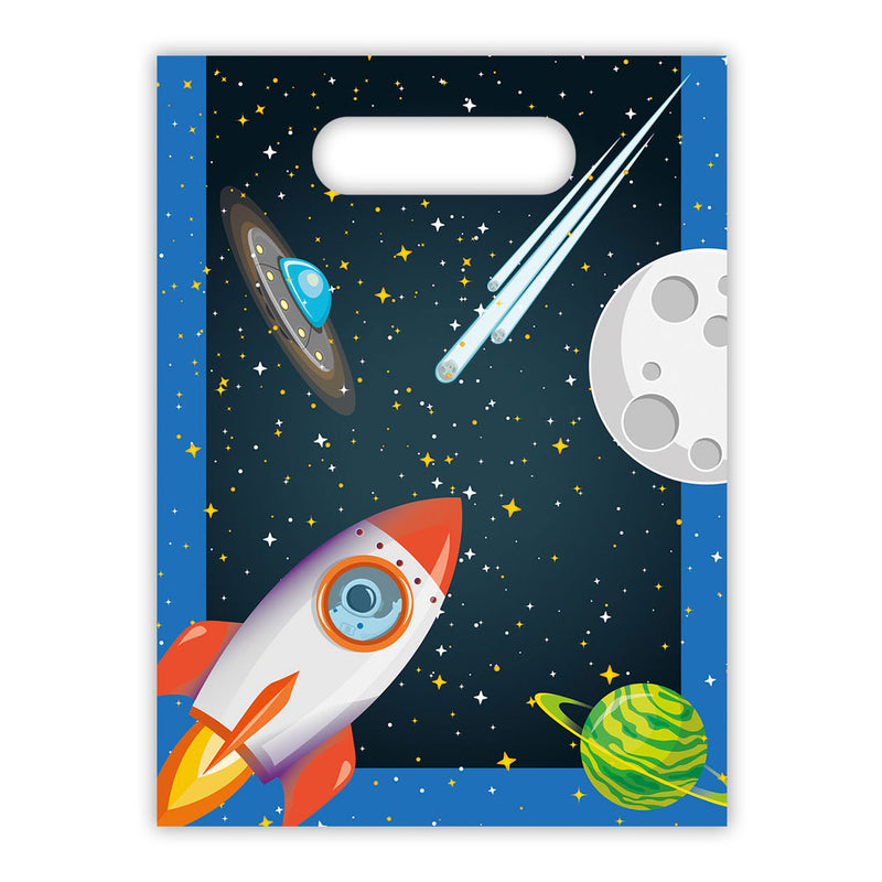 Globos Party Bags Space, 6st.