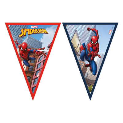 Línea de bandera de papel FSC Spider-Man, 3MTR.