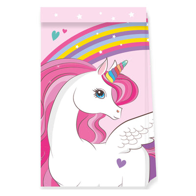 Globos Paper Party Bolss FSC Unicorn Rainbow Colores, 4st.