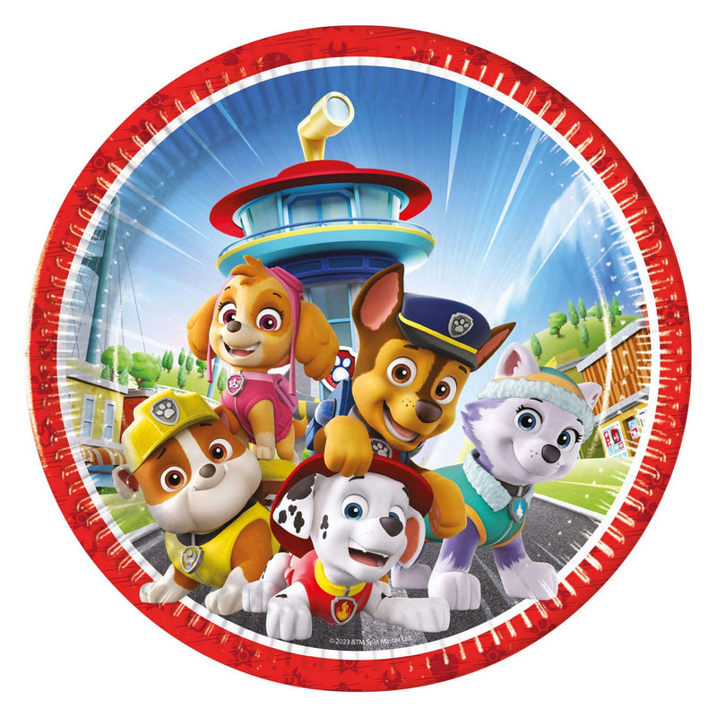 Placas de papel FSC PAW Patrol Rescue Heroes, 8st.