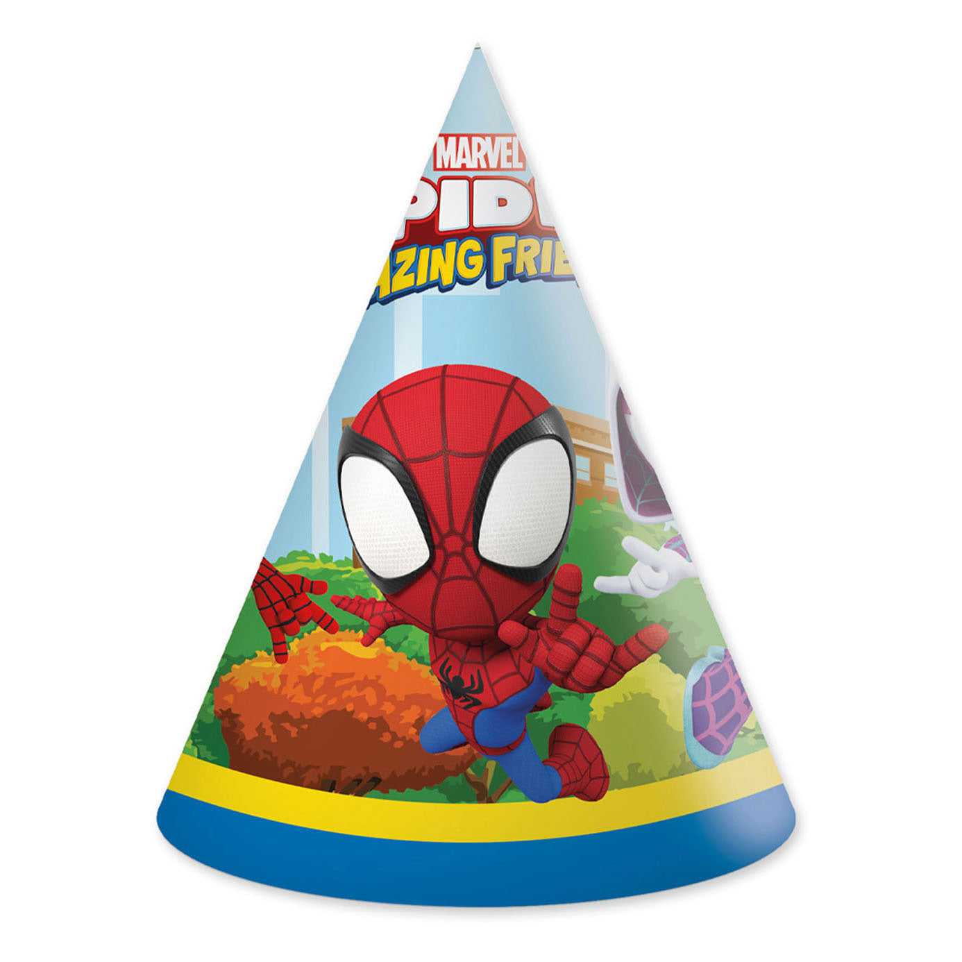 Cappelli di carta FSC Spidey, 6st.