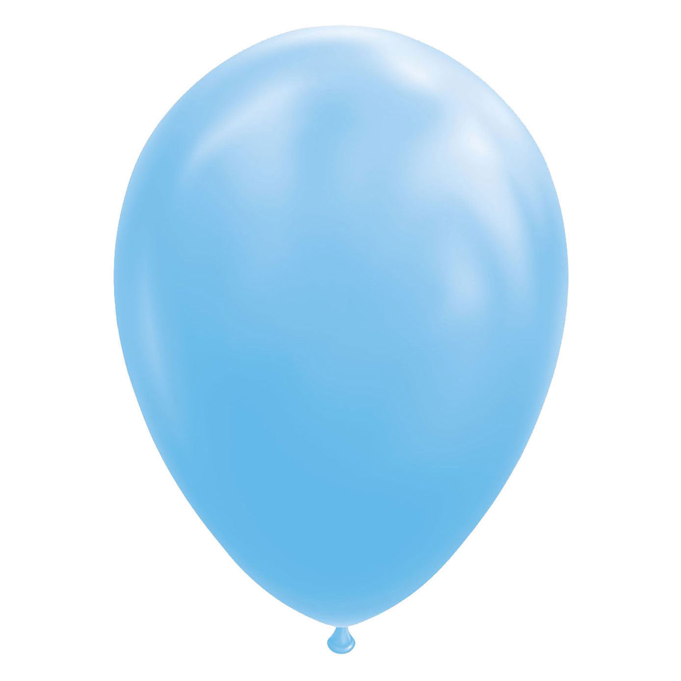 Globos balloons light blue 30 cm, 10st.