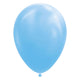 Globos balloons light blue 30 cm, 10st.