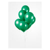 Balloon Globos Green scuro 30 cm, 10st.