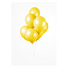Globos Balloons Yellow 30 cm, decimo.
