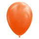 Globos Naranja 30cm, 10pcs.