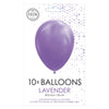 Globos Balloons Lavender 30cm, 10st.