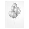 Globos Globos Cool Grey, 30 cm, 10º.