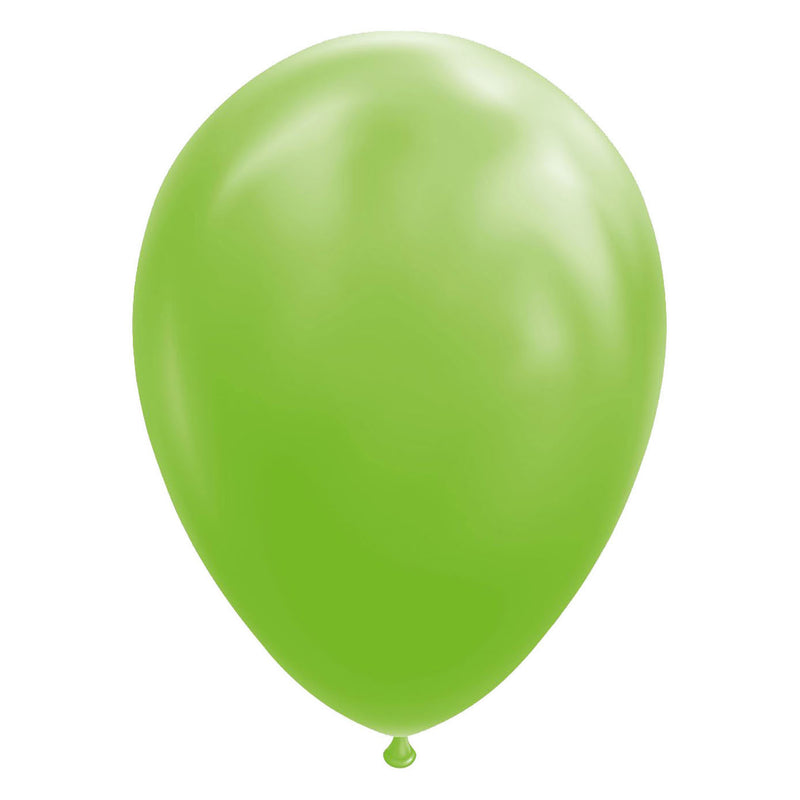 Globos globos lima verde, 30 cm, 10º.