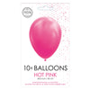 Balloon Globos Pink Hard 30 cm, 10st.