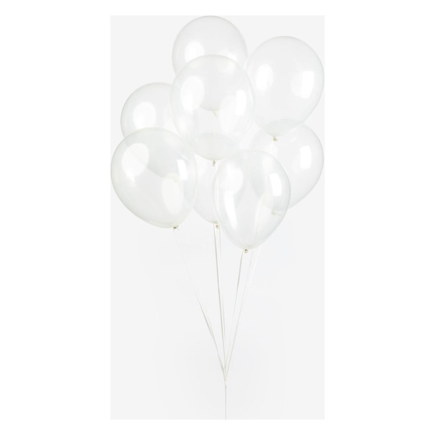 Balloon globos trasparenti 30 cm, 10st.