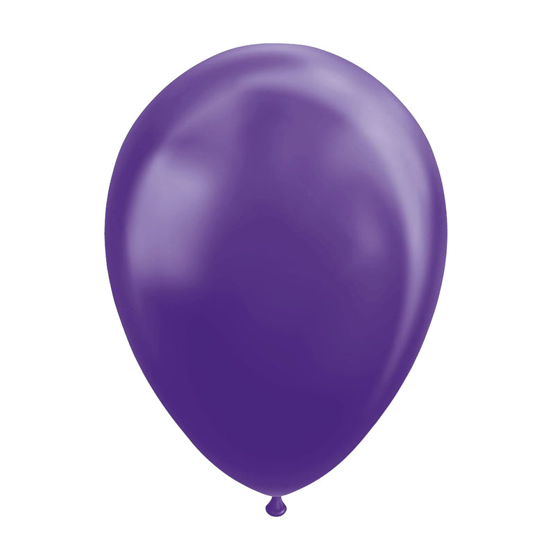 Balloon Globos Metallic Purple 30 cm, 10st.