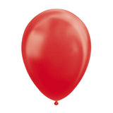 Globos globos perla rojo 30 cm, 10st. - afbeelding 1