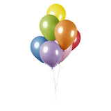 Globos ballonnen mix kleuren 30cm, 10st. - afbeelding 1