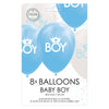Globos Hijo Baby Blue Blanco 30 cm, 8º.