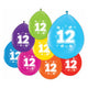 Palloncini stampati a 2 lati Figura 12, 8st.