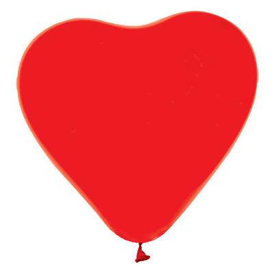 Globos Heart Globos Red 30cm, 6st.