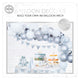 Balloons Bow Set Silver