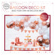 Balloons Boog Set Rose Gold