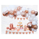 Globos ballonnen boog set rose goud - afbeelding 3