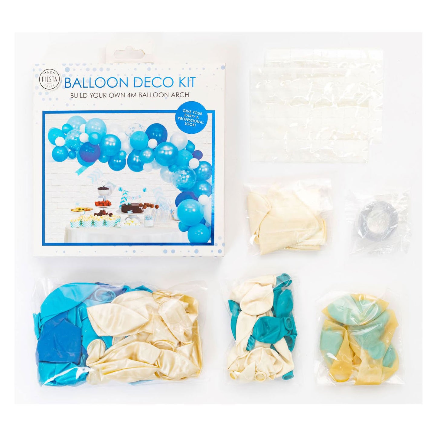 Palloncini boog set blu