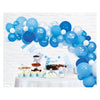 Globos boog set azul