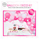 Balloons Boog Set Pink
