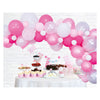 Palloncini set di boog rosa