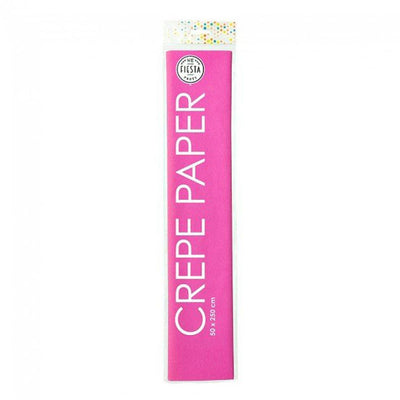 Globos Crepe Paper Hard Pink, 50x250cm