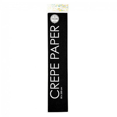 Globos Crepe Papier Black, 50x250cm