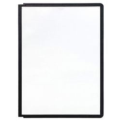 Visualizza pannello a4 shepra soho durevole 5606-01 nero 5 pezzi