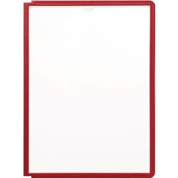 Panel de visualización Sherpa Soho duradero 5606-03 A4 rojo