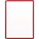 Panel de visualización Sherpa Soho duradero 5606-03 A4 rojo
